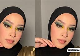 face with makeup